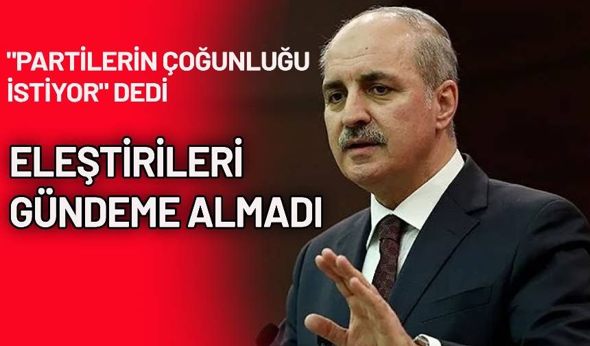 Numan Kurtulmuş yeni Anayasa değişikliği için yeşil ışık yaktı: Müzakere kaçınılmazdır!