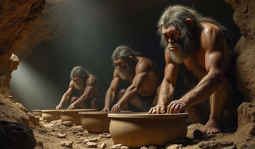 Araştırmacılar, Cebelitarık'taki bir mağaranın zeminine kazılmış yuvarlak bir çukurun, Neandertallerin taş aletlere sap eklemek için kullandığı yapışkan maddeleri üretmekte önemli bir rol oynadığını belirledi. Yaklaşık 22 santimetre çapında ve 9 santimetre derinliğindeki çukurun dik kenarları ve kuzey-güney yönünde uzanan iki kısa kanalı bulunuyor. Bu dikkatlice tasarlanmış çukur, ateşi ve sıcaklığı hassas bir şekilde yönetmek için kullanılmış.

