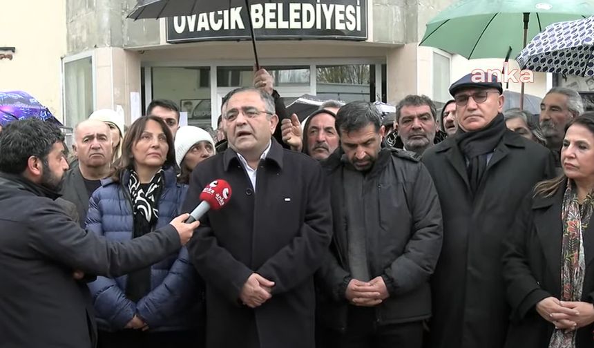 CHP heyeti Ovacık Belediyesi'nde: Kayyım halkın iradesinin gaspıdır