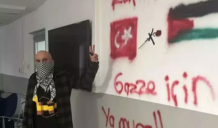 İsrail'i protesto etmek için fabrika çalışanlarını rehin alan saldırgan tahliye edildi