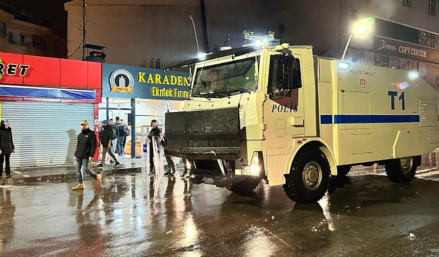 Tunceli'de kayyım protestosu! 8 gözaltı