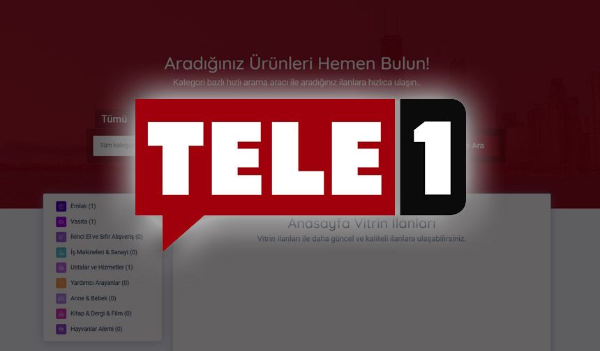 TELE1 seri ilanlar yayında!