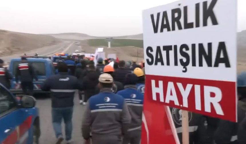 Madencilerin direnişi geri adım attırdı! Çayırhan'da ihale için son teklif tarihi ertelendi