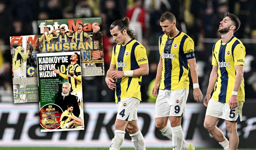 Gazeteler Fenerbahçe'nin mağlubiyetini ve protestoları nasıl gördü? İşte günün spor manşetleri