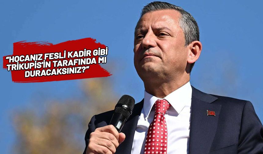 Özel'den Erdoğan'a 'teğmenler' çağrısı