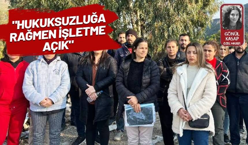 2 kişinin ölümüne neden olan taş ocağıyla mücadele eden muhtara tehdit!