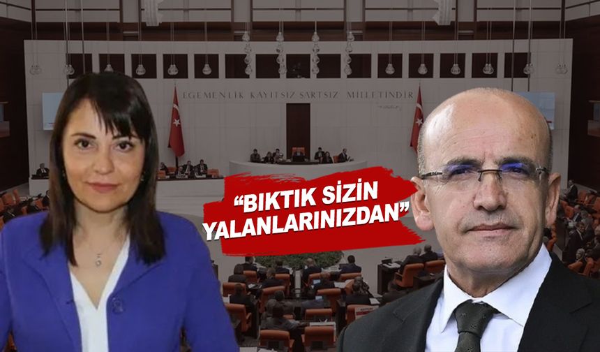 Mehmet Şimşek 'asgari ücret enflasyonun üzerinde seyredecek' dedi Meclis karıştı!