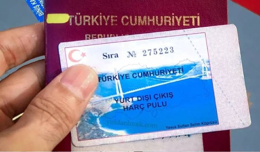 Yurt dışı çıkış har(a)cına zam