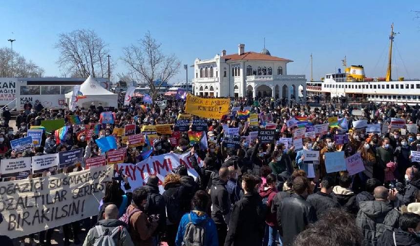 Boğaziçi eylemlerine katılan öğrencilere beraat