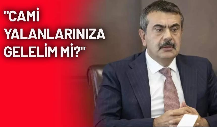 CHP'li vekilden Yusuf Tekin'e sert çıkış: Biraz utanma duygunuz varsa...