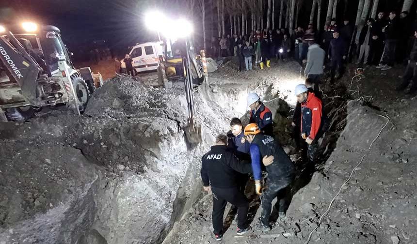 Amasya'da göçük! 2 işçi hayatını kaybetti