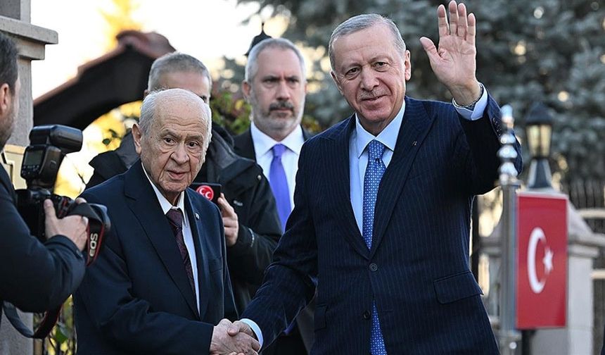 Erdoğan-Bahçeli görüşmesinin ana gündemi belli oldu