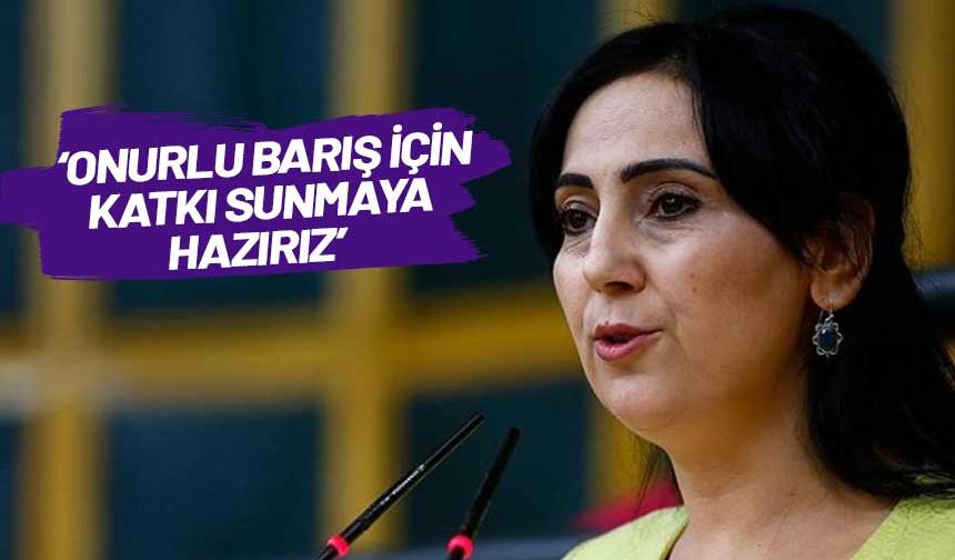 Figen Yüksekdağ’dan İmralı heyetinin ziyareti sonrası açıklama