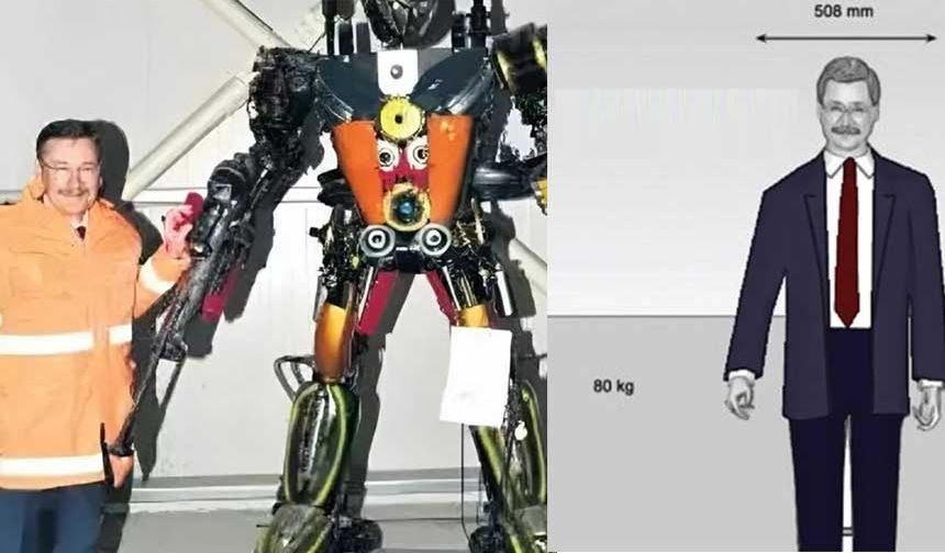 Gökçek kendi robotunu da yaptırmış! Fatura var fakat robot kayıp