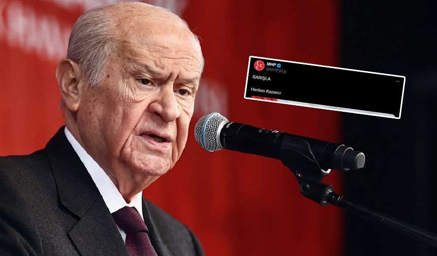 MHP’den zamanlaması manidar paylaşım