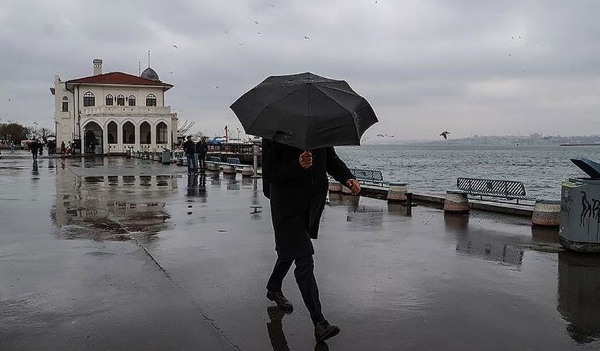 AKOM uyardı! İstanbul'a sağanak yağış geliyor