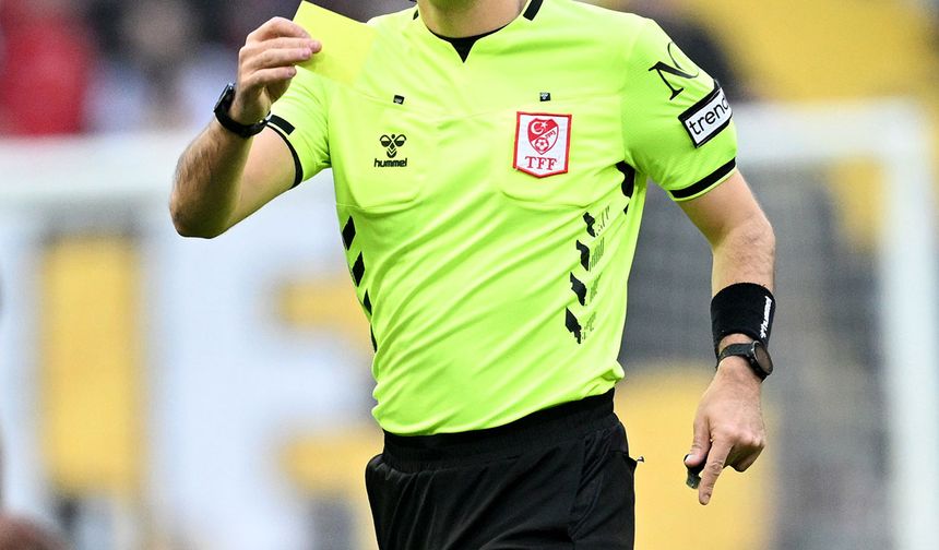 Süper Lig'de haftanın hakemleri belli oldu