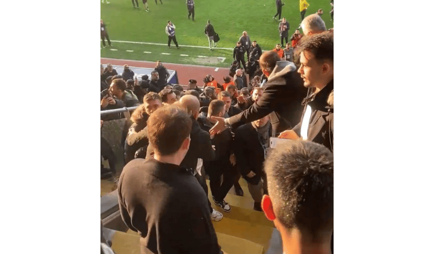 Süper Lig’in 27’nci haftasında Eyüpspor sahasında Konyaspor’u 2-1 mağlup ederken, karşılaşmanın bitiş düdüğünün ardından hem sahada hem de protokol tribününde kavga çıktı.
