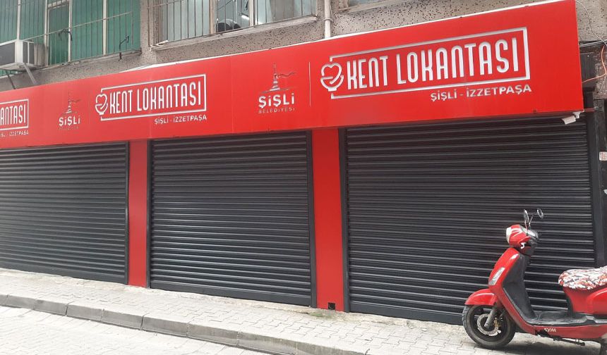Şişli'de Kent Lokantası muamması! Kepenkler neden kapalı?
