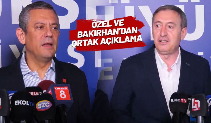 Özgür Özel: Darbe girişimini bastıran halkımızın cesareti ve sahiplenmesi ortadır