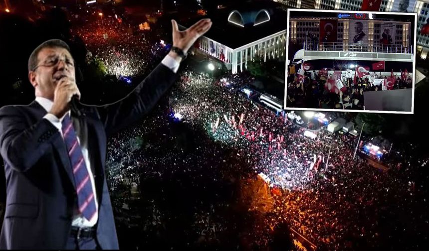 Sandıklar kapandı, İstanbullular Saraçhane'ye akın etti