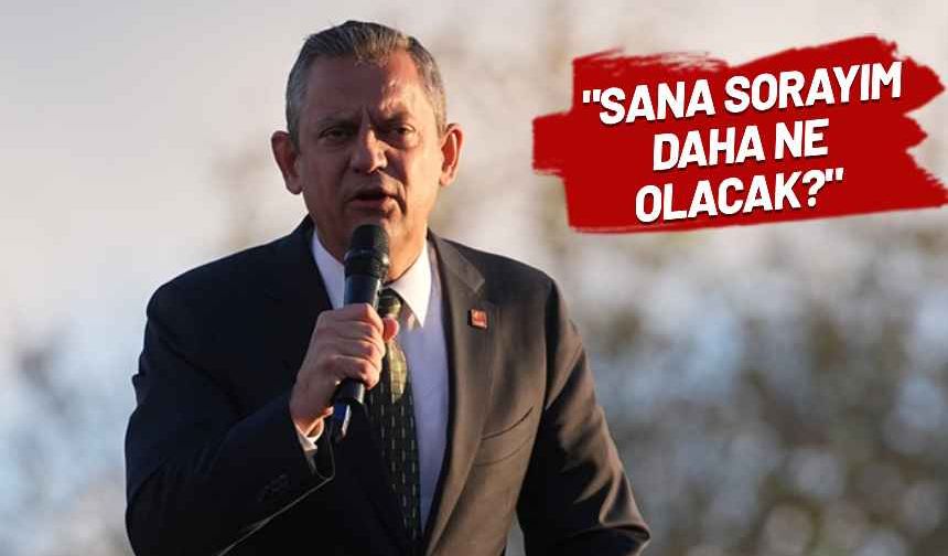 Özgür Özel Erdoğan’a seslendi: Emekliyi canından bezdirdin