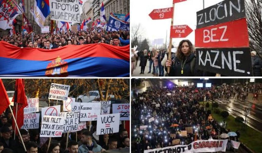 Türkiye’de 23 Mart’ta İstanbul Büyükşehir Belediye Başkanı Ekrem İmamoğlu ve ekibinin tutuklanmasının ardından başlayan protestolar, ülke genelinde çeşitlenerek devam ediyor. İmamoğlu’nun gözaltına alınmasına karşı duyulan tepki, gençlerin öncülüğünde sokaklara taşındı ve Türkiye’deki eylemler, dünya çapında benzer protestolarla paralellik gösteriyor. Eylemler, otoriter yönetimlere karşı bir tepki olarak genişleyerek, Türkiye’nin dört bir yanında ve yurt dışında yankı buldu.

ABD’de Donald Trump’ın başkanlık yetkilerini genişletme girişimlerine karşı, "Ellerini Çek" sloganıyla protestolar düzenleniyor… ABD’nin 50 eyaletinde ve Kanada, Meksika gibi ülkelerde binlerce kişiyi sokağa döktü. Protestocular, Trump’ın tek adam rejimi kurmasına karşı çıkarken, sosyal güvenlik programlarının devam etmesini, göçmenler ve kırılgan grupların haklarını savunmayı talep ediyorlar.

İtalya’da Roma’da, Avrupa Birliği’nin "yeniden silahlanma planı"na karşı on binlerce kişi sokaklara çıktı. Protestocular, bu kaynağın savaş yerine eğitim ve sağlık gibi daha insani alanlara yönlendirilmesi çağrısında bulundular.
