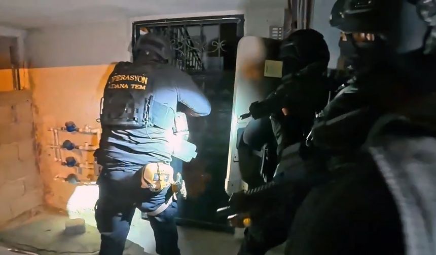 Adana’da IŞİD operasyonu! 6 gözaltı