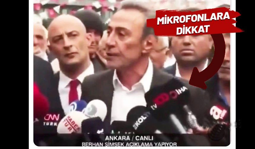 Berhan Şimşek, "Cumhuriyet Halk Partisi 21.olağan  kurultayda imzalarımız ve müracaatımızı 5 dakika geç kaldığımız için divan kabul etmedi sayın Özgür Özel’e sayın Murat Emir’le sayın Ali mahir başarır konuşmama rağmen hayır vakit geçmiştir dediler ama geçen kurultayda listeler 4 saat sonra verilebildi kamuoyunun ve parti kamuoyunun vicdanına teslim ediyorum saygılar" diye açıklama yaptı.