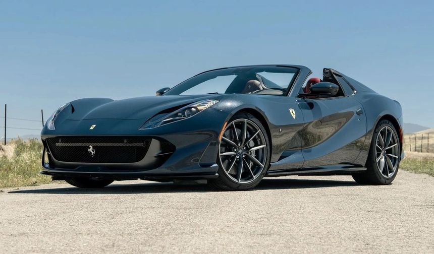 18. Ferrari 812 GTS (2023) 

Fiyat: 75.500.000 TL