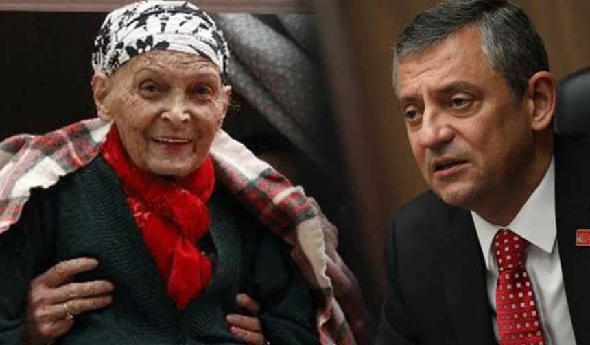 Özgür Özel'den 'Türkan Saylan' mesajı