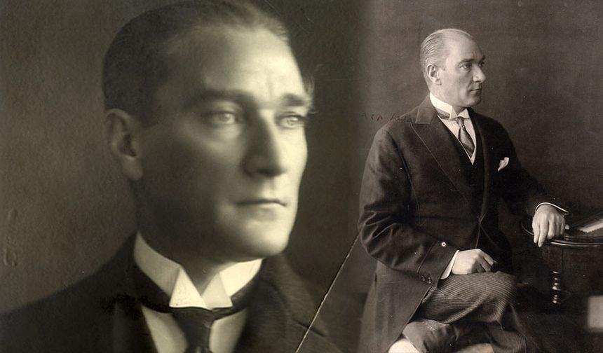 Atatürk'ün fotoğraf çekimine ait videosu ilk kez ortaya çıktı