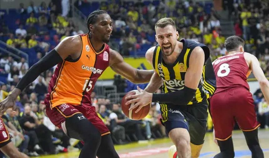 Fenerbahçe pota derbisinde Galatasaray'ı farklı geçti