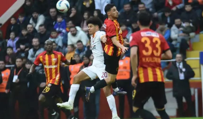 Galatasaray-Kayserispor maçı ne zaman, saat kaçta, hangi kanalda?