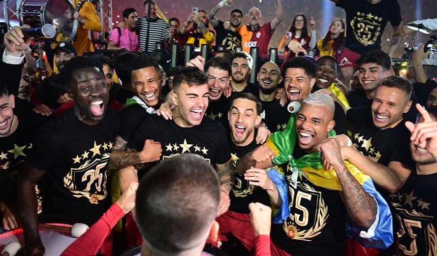 İşte Galatasaray'ın kutlamasına katılacak sanatçılar