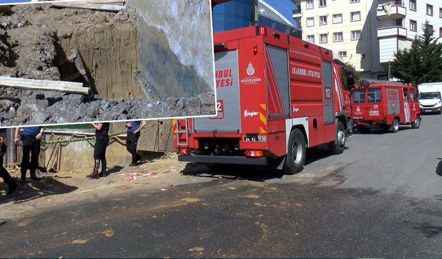 İnşaat alanında toprak kayması! 3 yaralı