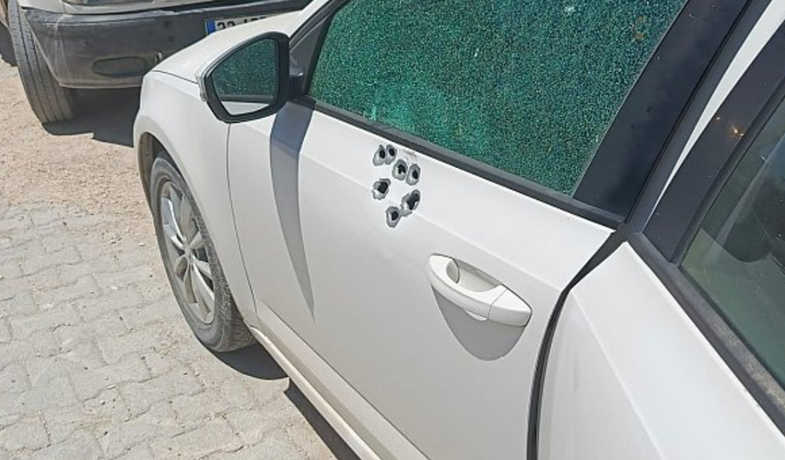 İş insanının otomobiline kurşun yağdırdılar!