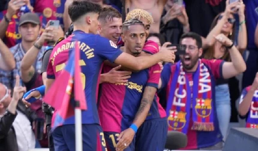 LaLiga'da şampiyon Barcelona oldu!