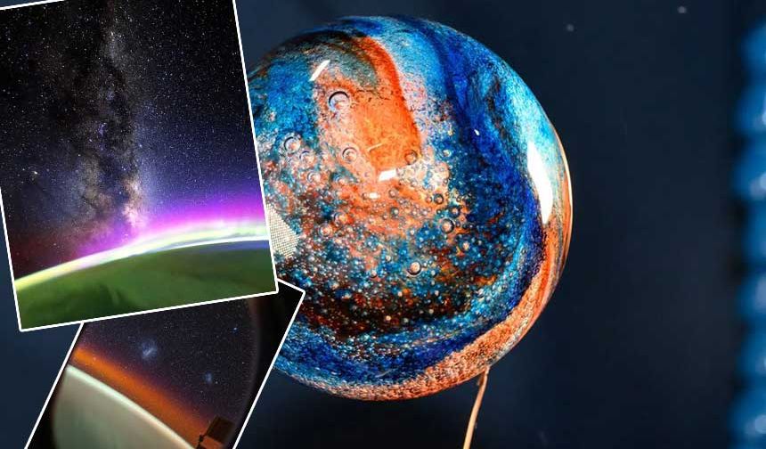 70 yaşında uzaya giden astronotun çektiği fotoğraflar hayrete düşürdü