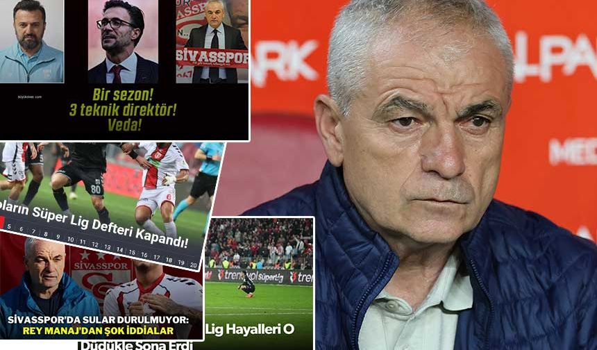 Sivasspor küme düştü, Sivas basını isyan etti