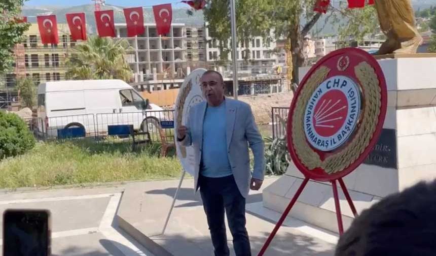 19 Mayıs töreni için şantiye alanını uygun gördüler! CHP'li başkan ateş püskürdü