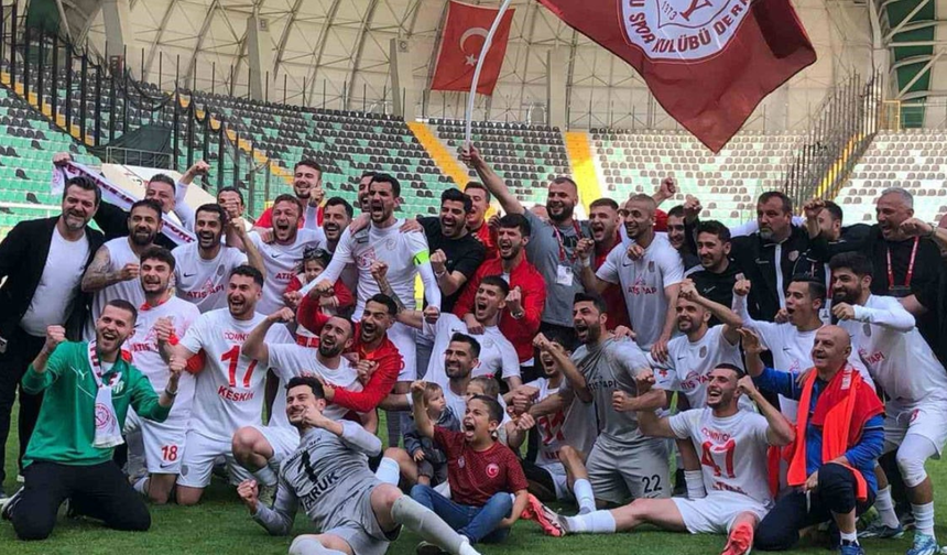 TFF 3'üncü Lig'e çıkan takımdan ligden çekilme kararı