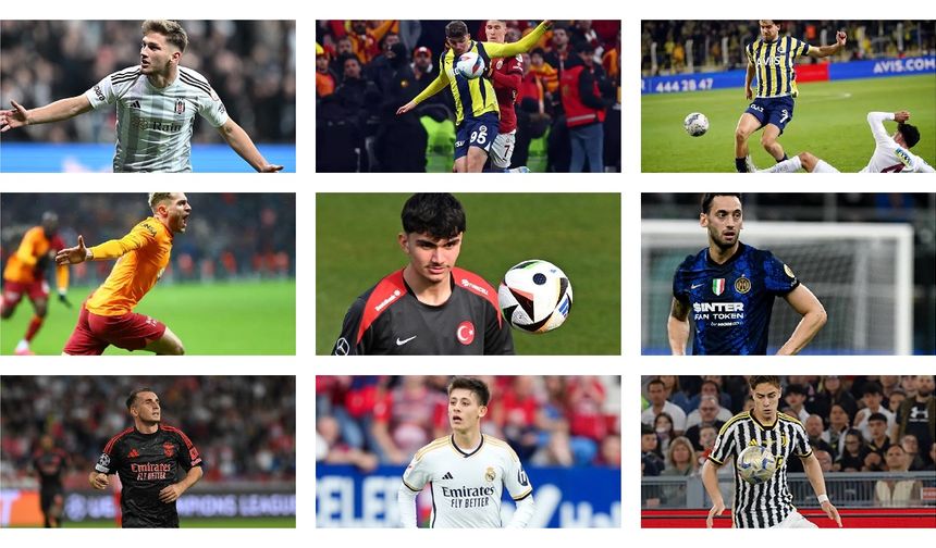 İşte en değerli 10 Türk futbolcu! Zirvede hangi oyuncu var?