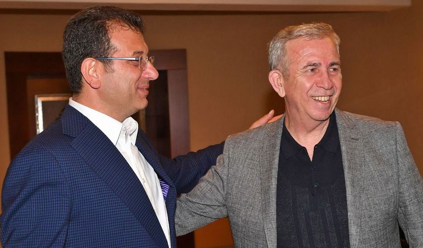 İmamoğlu'ndan Mansur Yavaş'a teşekküründe 'ortak akıl' vurgusu: El ele başaracağız