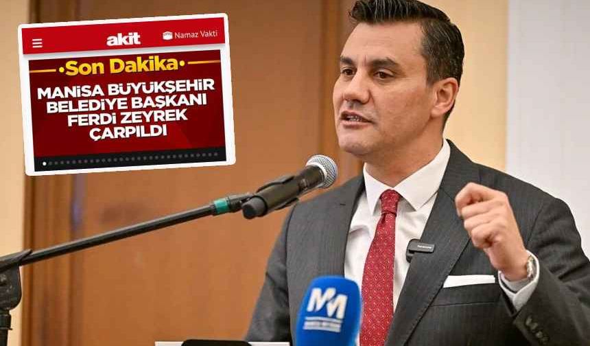 Yeni Akit'ten çirkin Ferdi Zeyrek başlığı!