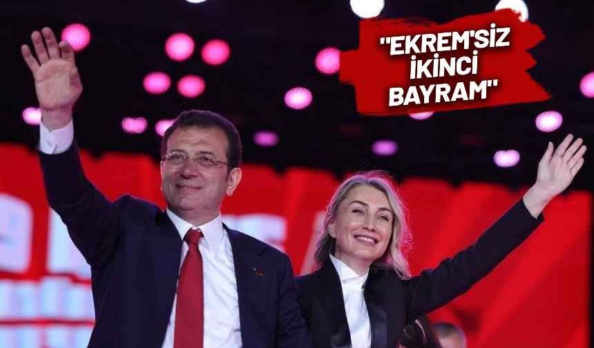 Dilek İmamoğlu: Bu yıl neşe bize çok uzak