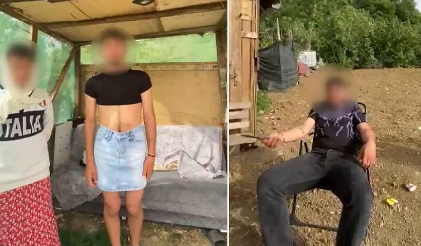 Kuş çaldığını iddia ettikleri kişilere kıyafeti giydirip darbettiler