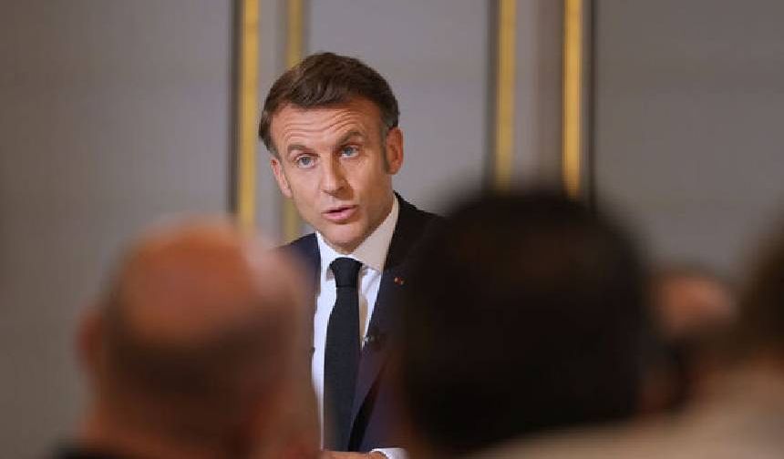Macron'dan itidal çağrısı: İsrail'in güvenliğini önemsiyoruz