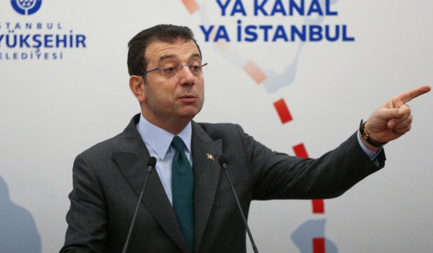 İmamoğlu'ndan kritik Kanal İstanbul çıkışı!