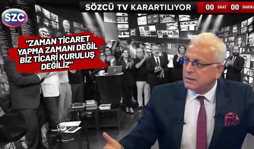 TELE1'in dayanışma örneğini hiçe sayan SÖZCÜ'ye Merdan Yanardağ'dan cevap